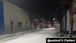 Calle del municipio de Ozuma, estado de México, el domingo 31 de julio.