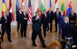 6月3日美国总统奥巴马在7国首脑会议上
