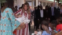 سەردانی مەڵانیا ترامپ بۆ ئەفریکا