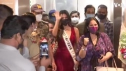 Miss Universe Harnaaz Sandhu Returns to India After Winning Crown