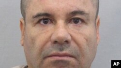 FILE - Photo provided by Mexico's attorney general, shows the most recent image of drug lord Joaquin "El Chapo" Guzman before he escaped from the Altiplano maximum security prison in Almoloya, west of Mexico City, July 12, 2015. 