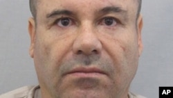 This photo provided by Mexico's attorney general, shows the most recent image of drug lord Joaquin "El Chapo" Guzman before he escaped from the Altiplano maximum security prison in Almoloya, Mexico, July 12, 2015. 