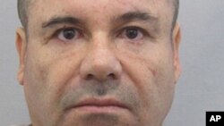 This photo provided by Mexico's attorney general, shows the most recent image of drug lord Joaquin "El Chapo" Guzman before he escaped from the Altiplano maximum security prison in Almoloya, west of Mexico City, July 12, 2015.