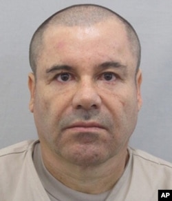 FILE - This photo provided by Mexico's attorney general, shows the most recent image of drug lord Joaquin "El Chapo" Guzman before he escaped from the Altiplano maximum security prison in Almoloya, west of Mexico City, July 12, 2015.
