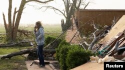 Posljedice tornada u Coleu, u Oklahomi.(Foto: REUTERS/Nick Oxford)