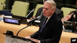 Menteri Luar Negeri Perancis Jean-Marc Ayrault mengecam rejim Bashar Al Assad (foto: dok).