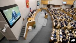 Заседание Госдумы России (архивное фото)