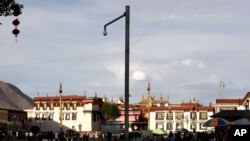 The Jokhang Temple in Lhasa is seen in this June 2009 photo.