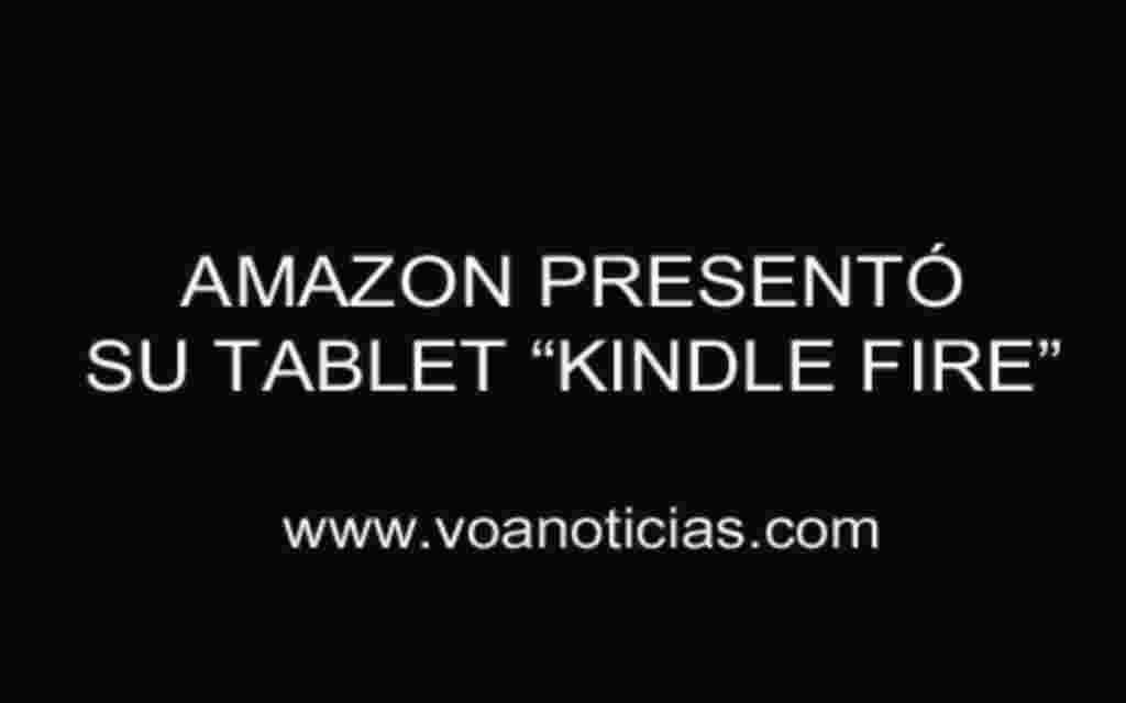El “Kindle Fire” de Amazon reta al iPad