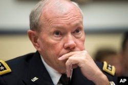FILE - Joint Chiefs Chairman Gen. Martin Dempsey, Nov. 13, 2014.
