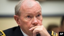 FILE - Joint Chiefs Chairman Gen. Martin Dempsey 