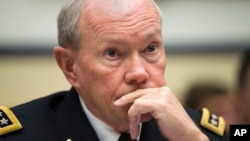 FILE - Joint Chiefs Chairman Gen. Martin Dempsey.