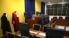 The original courtroom of the United Nations International Criminal Tribunal for the former Yugoslavia is seen in Sarajevo City Hall, Bosnia and Herzegovina Dec. 7, 2018.