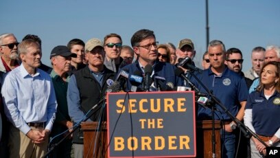 سفر قانونگذاران جمهوری‌خواه به مرز مکزیک برای نشان‌دادن جدیت در موضوع امنیت  مرزی و مهاجران