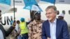 Le secrétaire général adjoint de l'ONU, Jean-Pierre Lacroix, arrive à Beni, au Nord-Kivu, en RDC, le 30 novembre 2019.