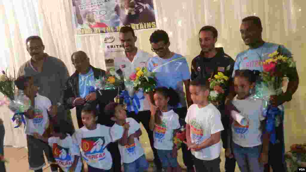 ውዕውዕ ኣቀባብላ ንኣባላት ሃገራዊት ጋንታ ቅድድም ብሽክለታ ኤርትራ