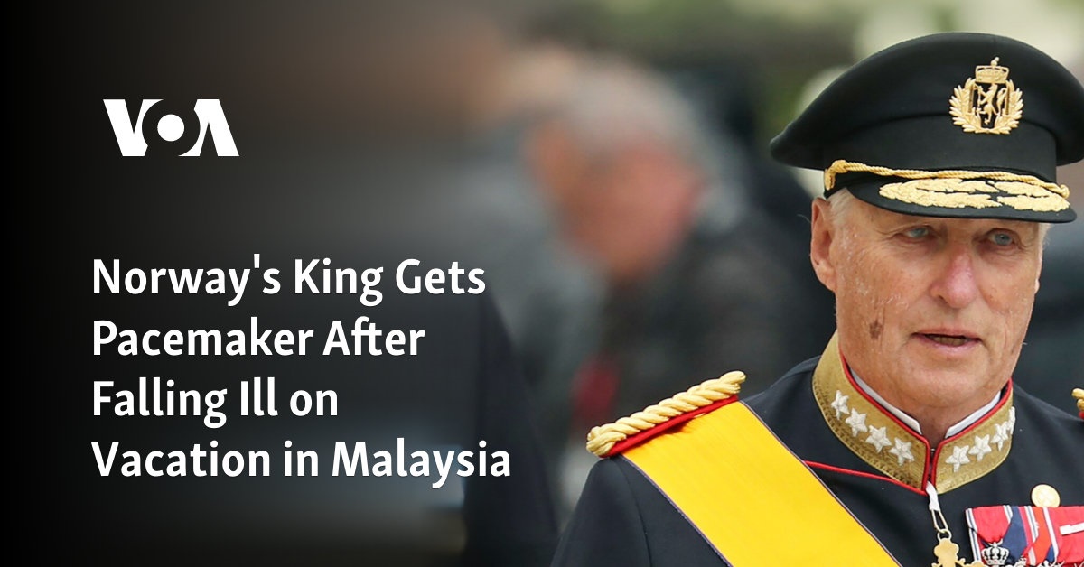 Norway’s King Gets Pacemaker After Falling Ill on Vacation in Malaysia
 – News24.my