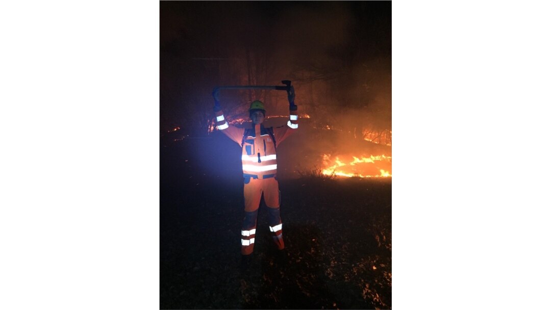 Ali Sarajlić, boy who fights fire