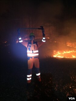 Ali Sarajlić, boy who fights fire