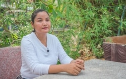 Korn Maly is head of DDP's Cambodian Sign Language Program, which offers courses on Cambodian Sign Language (CSL) and professional translators. (Hean Socheata/VOA Khmer)