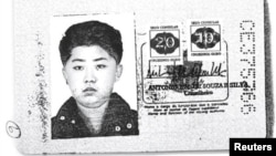 '로이터 통신'이 공개한 북한 김정은 국무위원장의 브라질 여권 사본.