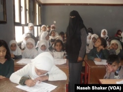 After the blast, teachers said they felt obligated to return to school despite their fears, to encourage children to do the same, in Sanaa, Yemen, April 20, 2019.