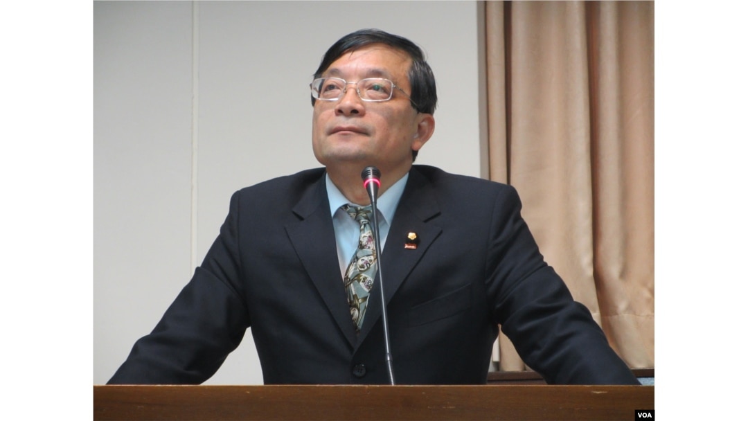 台灣藍營親民黨立委李桐豪 （美國之音張永泰拍攝 ）