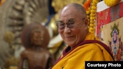 流亡西藏精神领袖达赖喇嘛