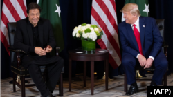 دیدار پرزیدنت ترامپ و نخست وزیر پاکستان در حاشیه مجمع عمومی سازمان ملل