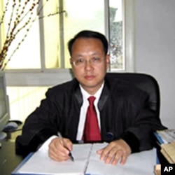 中国著名维权律师刘晓原(资料照片)