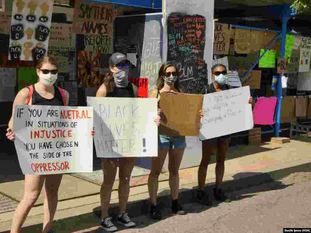 Protestoy&#234;n Washington DC Y&#234;n Şermezar Kirina Mirina George Floyd