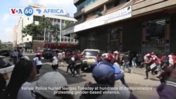 VOA 60: Kenyan police used tear gas to quell protest in Nairobi, and more