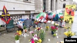 اعتصاب غذای وحید بهشتی، کنشگر ایرانی، در برابر وزارت خارجه بریتانیا با درخواست تروریستی شناخته‌شدن سپاه پاسداران