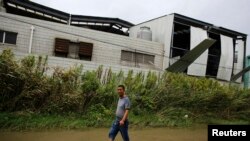 Lokasi ledakan pabrik di Kunshan. 65 orang tewas dan lebih dari 100 lainnya terluka akibat ledakan tersebut.