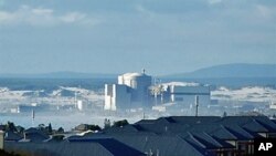 FILE - Koeberg Nuclear Power Station, about 30 kilometers north of Cape Town, is owned and operated by South Africa's power utility Eksom.