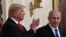 FILE - President Donald Trump listens as Israeli Prime Minister Benjamin Netanyahu speaks during an event at the White House in Washington, Jan. 28, 2020, to announce the Trump administration's plan to resolve the Israeli-Palestinian conflict.