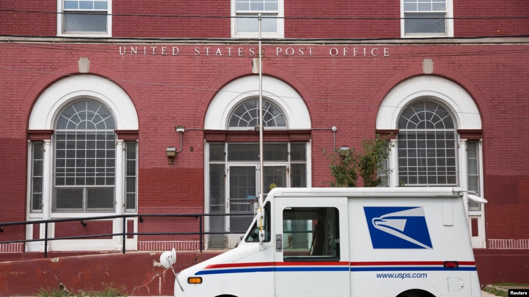 Kantor pos US Postal Service (USPS) di Philadelphia, Pennsylvania, AS, 14 Agustus 2020. (Foto: REUTERS/Rachel Wisniewski)