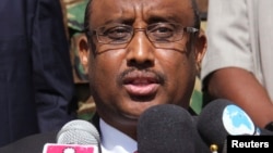 Le président de la région du Puntland Abdiweli Mohamed Ali à Garowe, le 14 janvier 2014. 