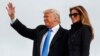 Donald Trump da matarsa Melania 