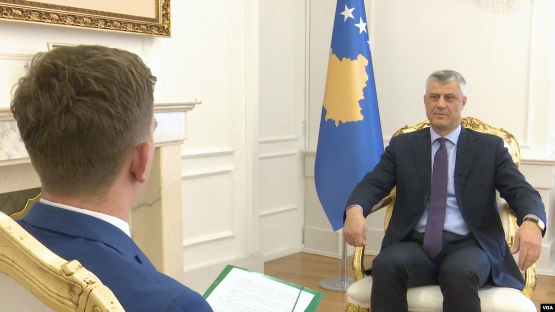 Predsednik Kosova Hašim Tači