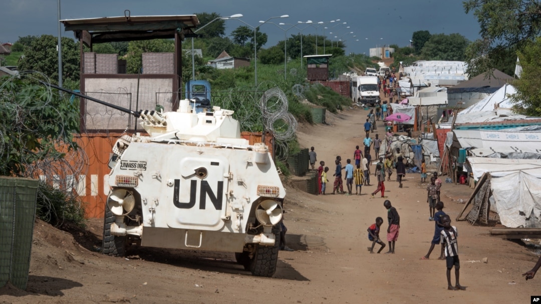 Kendaraan pasukan PBB siaga di Juba, Sudan Selatan 25 Juli lalu (foto: dok). 