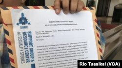 Dalam surat protesnya, aliansi Masyarakat Sipil Peduli Hak Kesehatan Seksual menilai lebih dari 20 konten BKKBN melanggengkan stereotip gender yang patriarkis. (Foto: VOA/Ri