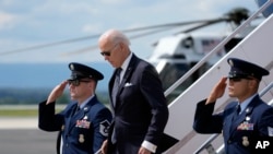 ကန်၊​ ဂျပန်နဲ့ တောင်ကိုရီးယား ၃ နိုင်ငံ ထိပ်သီးစည်းဝေးပွဲတက်လာတဲ့ သမ္မတ Joe Biden