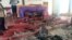 Une église catholique détruite après une attaque jihadiste dans le district de Muidumbe, dans la province de Cabo Delgado, au Mozambique le 13 avril 2020.