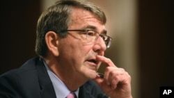 Menteri Pertahanan Amerika, Ashton Carter (foto: dok).