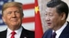 FILE - This combination of photos created May 14, 2020, shows U.S. President Donald Trump, left, and China's President Xi Jinping.