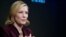 FILE - Actress Cate Blanchett, goodwill ambassador for the United Nations High Commissioner for Refugees (UNHCR), gestures as she attends the World Economic Forum (WEF) annual meeting in Davos, Switzerland, Jan. 23, 2018. 