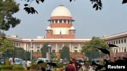 Gedung Mahkamah Agung India di New Delhi (foto: dok). MA India telah membatalkan keputusan pengadilan tinggi yang mencabut UU larangan homoseks. 