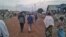People on the streets of Goma, DRC during a lull in the fighting, November 20, 2012. (VOA 100 Citoyens journalistes de RD Congo)