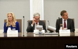 U.S. Federal Reserve Board Chairman Jerome Powell speaks in Washington